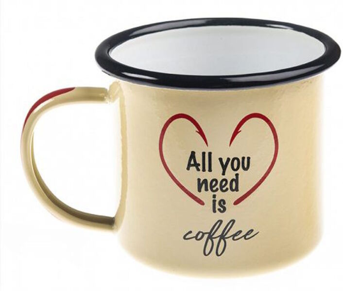 Ahrex Mug-"All You Need Is Coffee"
