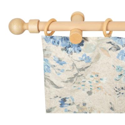 SN DECO GROUP "Giro" 1 läufig-läufig Fixmaß 28 mm, Holz, verschiedenen Längen und Farben, Komplettset