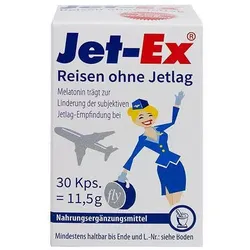 Jet-Ex Reisen ohne Jetlag Kapseln 30 ST