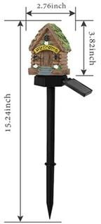 Uplifted Goods Solar Mushroom LED Garden Lights For Outdoor Decoration style A
