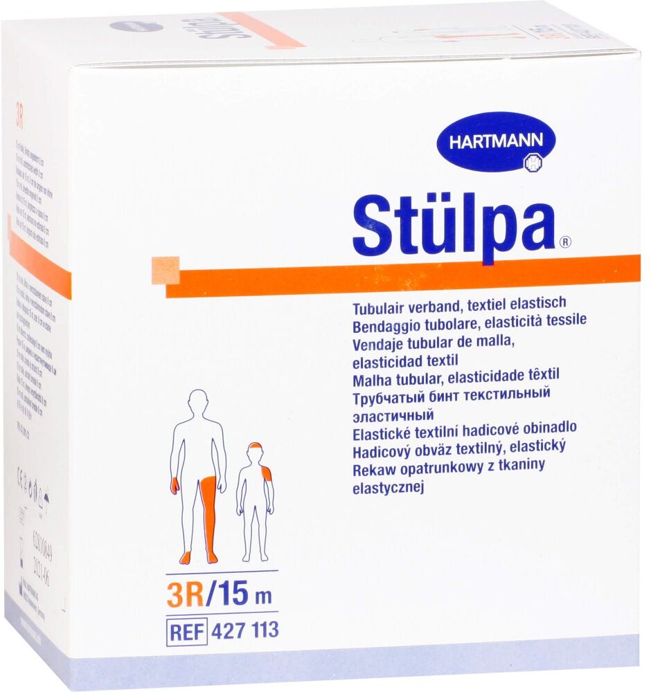 Stülpa Rolle 3 R 8 cmx15 m Fuss/arm/k.kopf