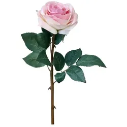 Chic Antique Kunstblume Fleur Rose, H52, rosa