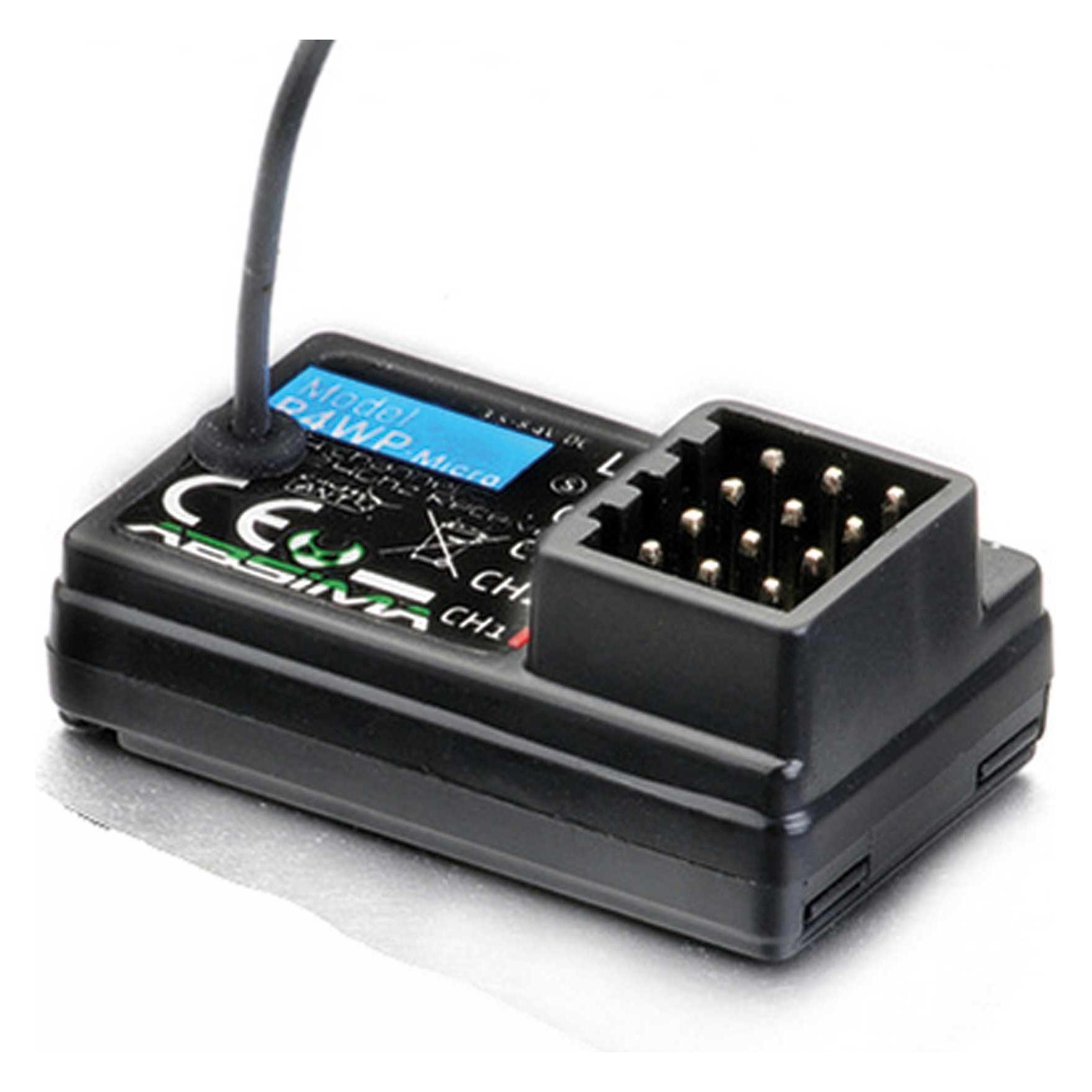 Absima 4-Kanal Empfänger R4WP passend für CR4S 2.4Ghz Fernsteuerung (2020016)