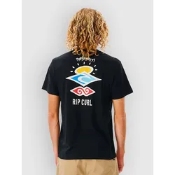 Rip Curl Search Icon T-Shirt black Gr. XL