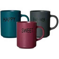 Ritzenhoff & Breker, Tasse, Statement Henkelbecher Set (390 ml, 3x)