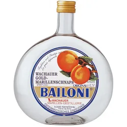 Bailoni Original Gold-Marillenschnaps 40% 0,7 Liter