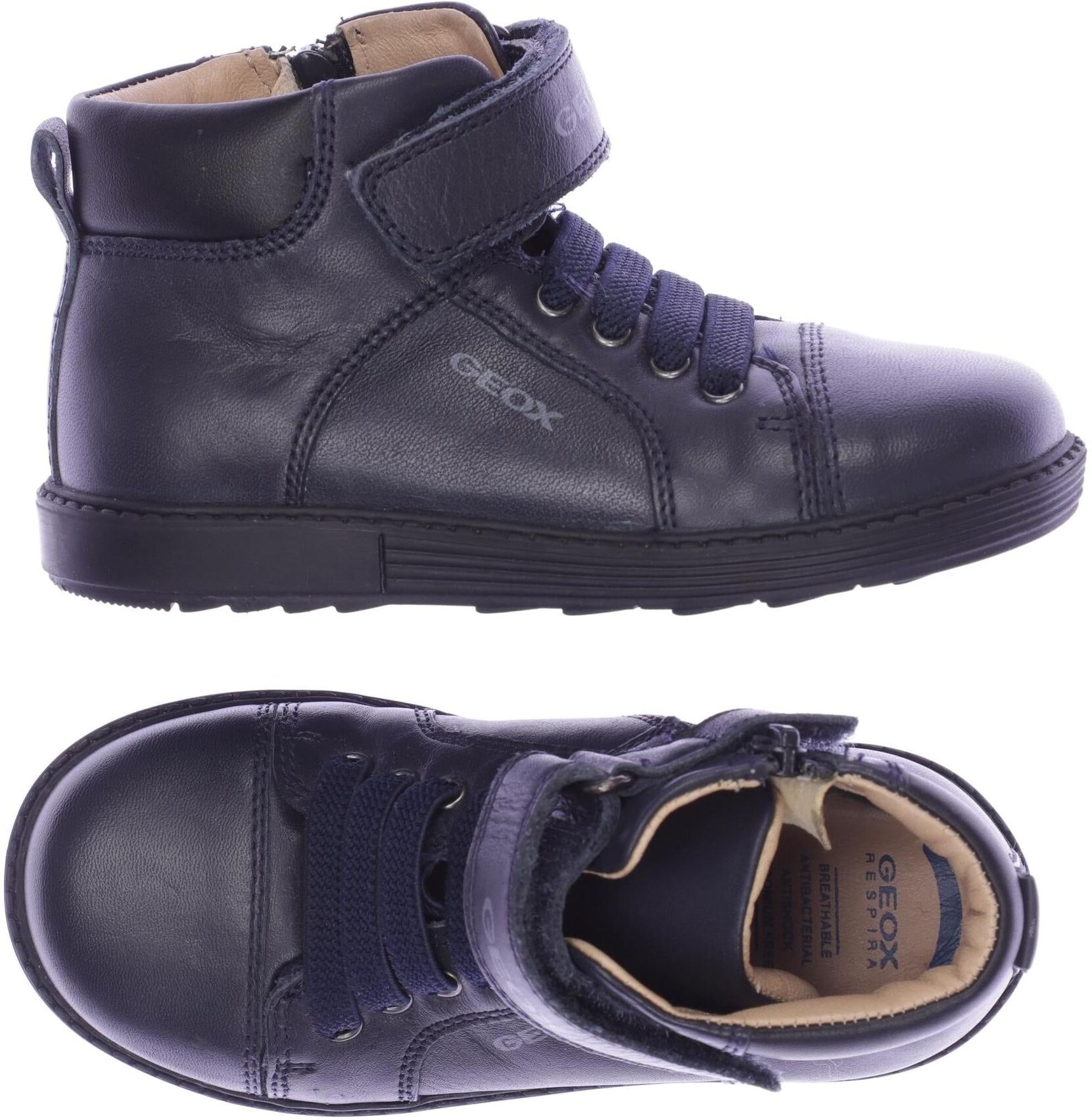 Geox Jungen Kinderschuh, Marineblau, Gr. EU 25, Leder - Second Hand