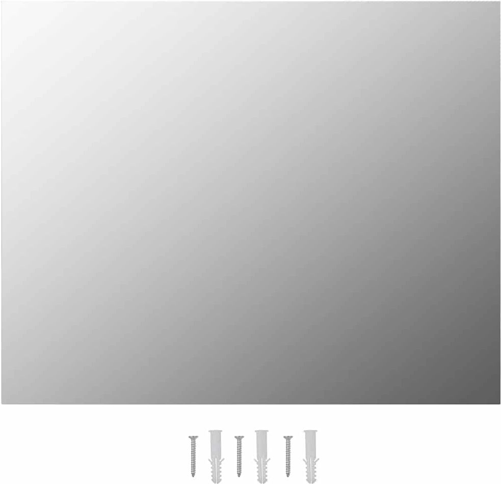 vidaXL Miroir sans cadre 100x60 cm Verre