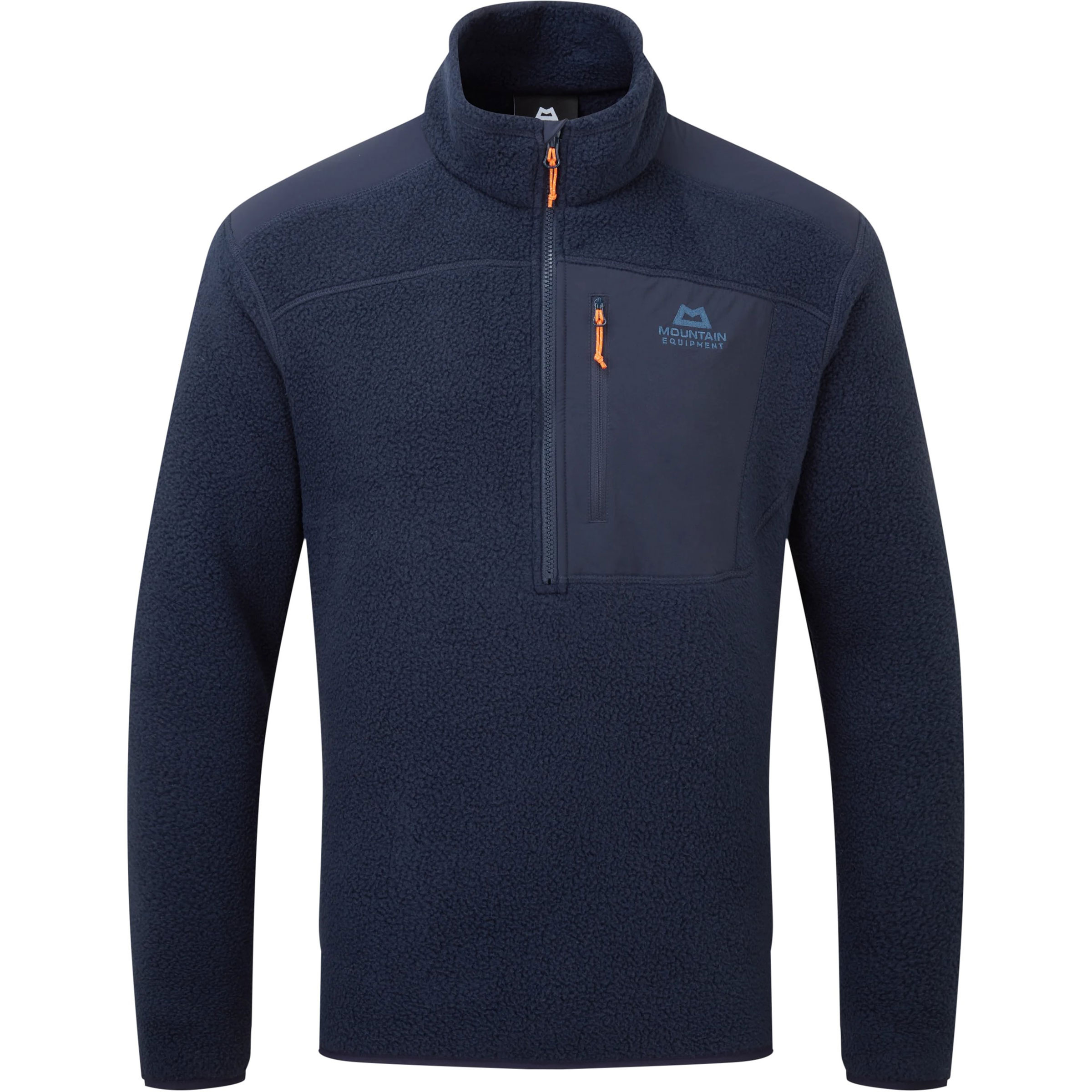 Mountain Equipment Highpile Zip T Herren Longsleeves blau Größe M Trekking Widerstandsfähig