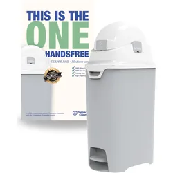 Diaper Champ Windeleimer DiaperChamp One Medium Handsfree - ohne Nachfüllkassetten - für ca. 45-50 Windeln
