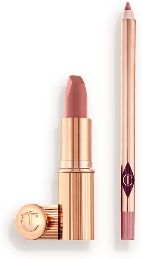 Pillow Talk Lip Kit - Makeup Kit Charlotte Tilbury 11433 Pillow Talk Lip Kit Size: