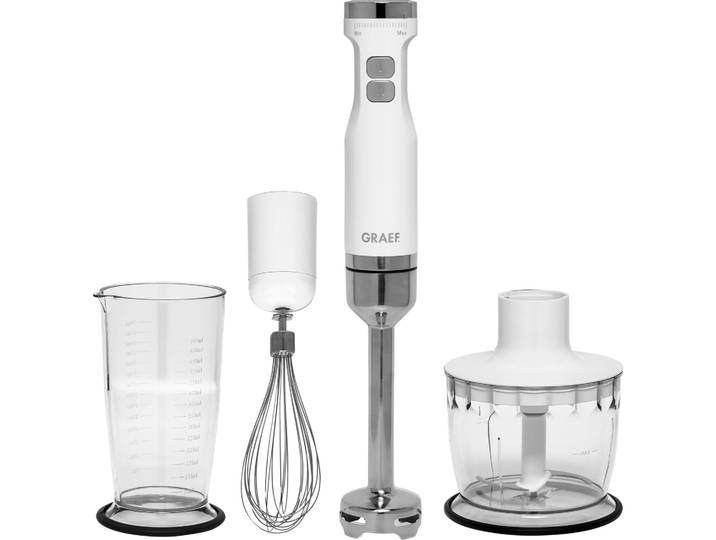 Graef Hb501eu Mixeur Plongeant Blanc 800w Ergonomique