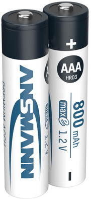 Ansmann maxE AAA-Size recharge. 800mAh