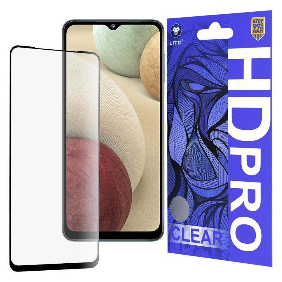 Lito - HD Pro Clear - Samsung Galaxy A12 - Black (Samsung Galaxy A02, Samsung Galaxy A12, Samsung Galaxy A12 Nacho, Samsung Galaxy A32 5G, Samsung Galaxy M02, Samsung Galaxy M12) (58320107)