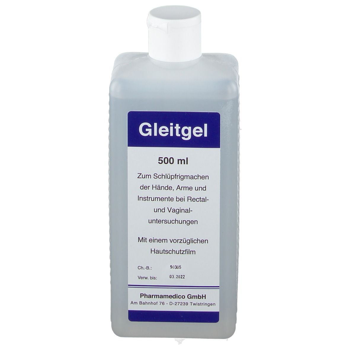 Gleitgel vet. 500 ml Gel