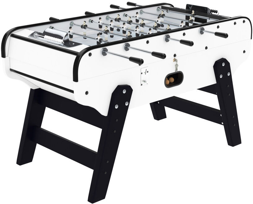 Mister Babyfoot Baby foot Bistrot Blanc avec monnayeur