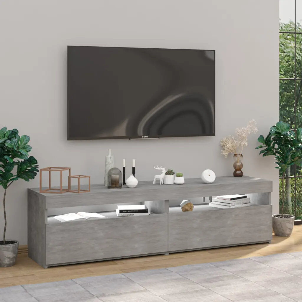 Metro Aarshiya TV Stand for TVs up to 28" Concrete Grey 28"