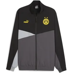 Puma, Herren, Laufjacke, trainingsjacke borussia dortmund 2023/24 (XS), Schwarz, XS