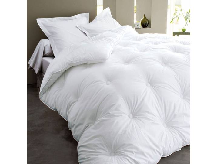 Couette chaude en coton blanc 140x200