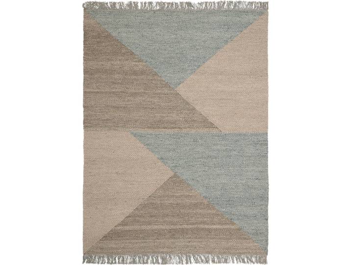 Teppich Skuld Beige Symmetrie/Anderes Muster Wolle 140 x 200 cm