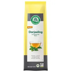 Lebensbaum Darjeeling Blatt Schwarztee lose demeter 75g
