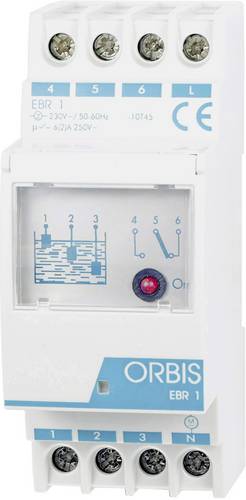 ORBIS Zeitschalttechnik Füllstands-Sensor 1 St. EBR-1 Betriebsspannung: 230 V/AC (L x B x H) 65 x 35 x 88mm