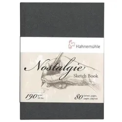 Hahnemühle, Heft + Block, Skizzenbuch Nostalgie (A5, Blanko, Harter Einband)