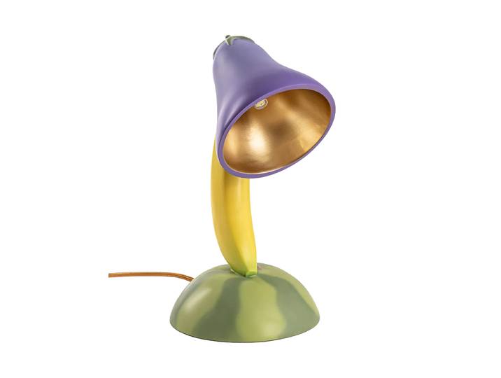 Design Tischlampe „Vitamin Aubergine“ Multicolor Seletti