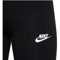 Nike, Mädchen, Tights, Klassische Leggings für Kinder-Sportbekleidung (XS), Schwarz