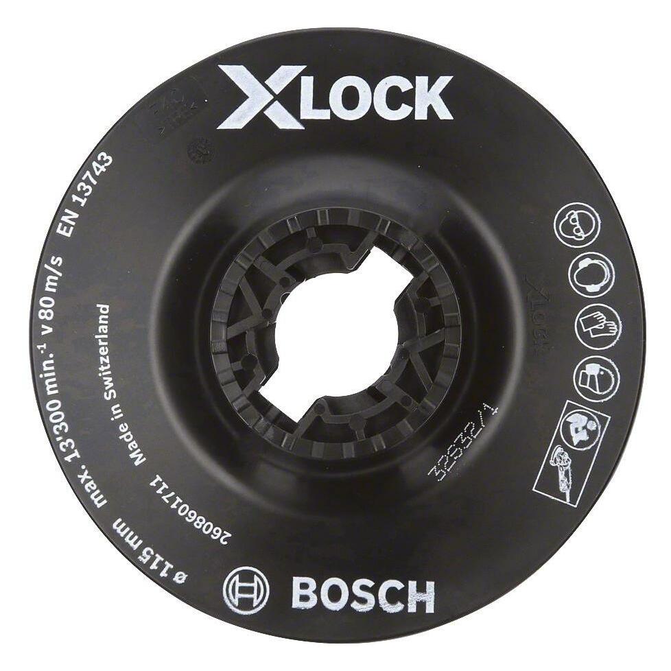 Bosch Professional Zubehör PRO Backing Pad X-Lock, weich, 115 mm, weich (2608601711)