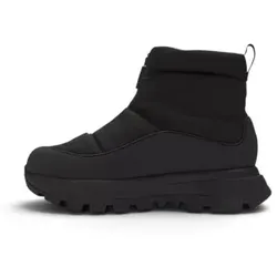 Fitflop für Damen. A8P-090 Neo-D-Hyker Padded Waterproof Stiefel schwarz (39), Stoff, Wohnung, Reißverschluss, Lässig, Draußen