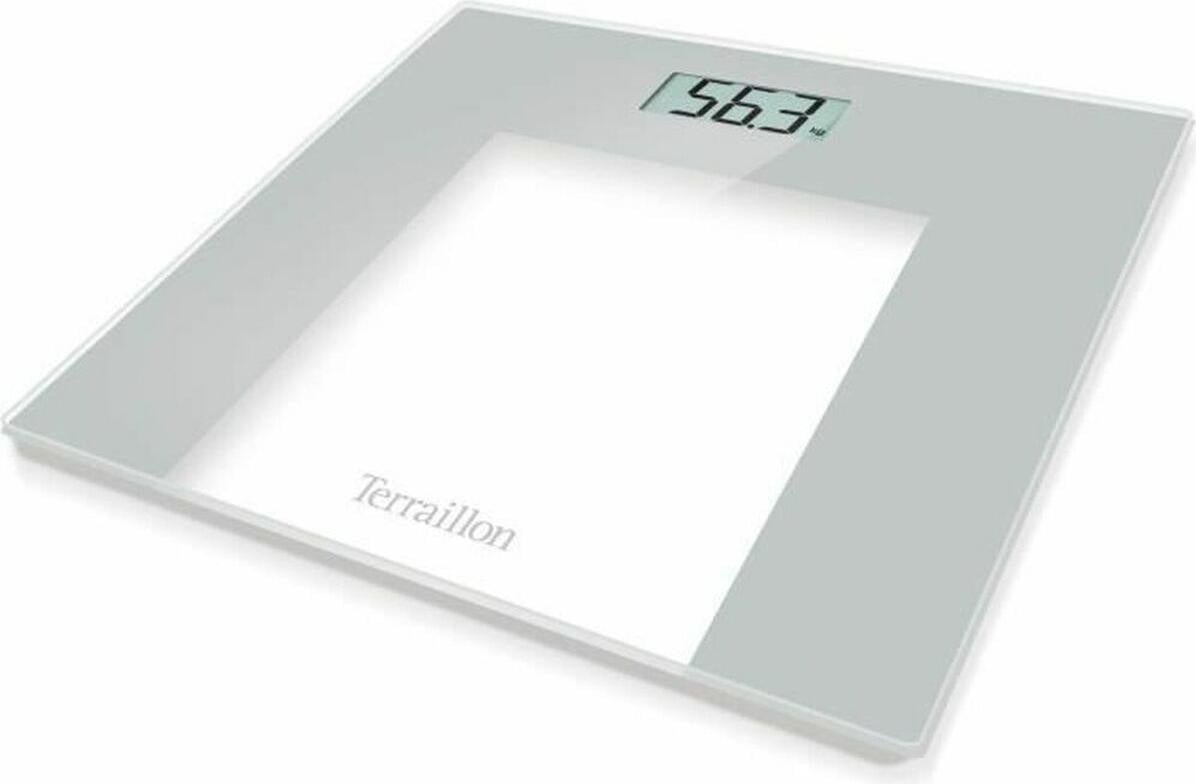 Terraillon TP1000 elektronische personenweegschaal, grijs/wit, max. 150 kg