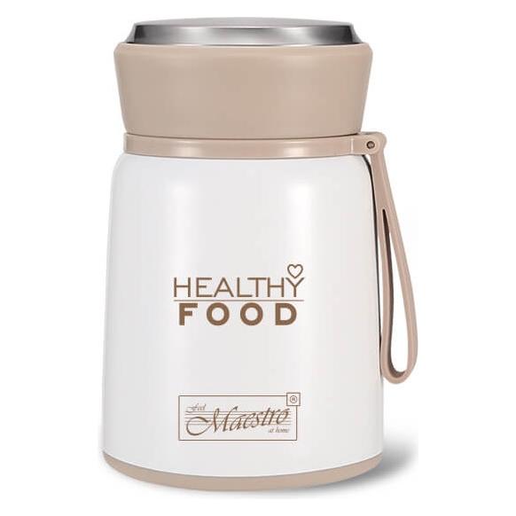 Maestro Thermoskanne MR-1646-53 530 ml Weiss (0.53 l) (MR-1646-53)