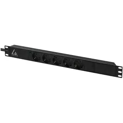 Lanview, Steckdosenleiste, 19" rack mount power strip (5x, CEE 7/4, 3 m)