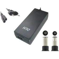 DLH Ac Power Adapter 90w For Sony Samsung (90 W), Notebook Netzteil, Schwarz