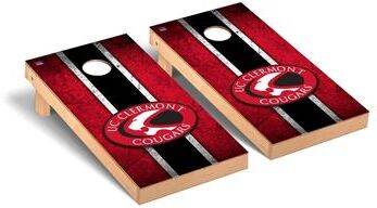 Skip's Garage Cincinnati Clermont Cougars Vintage Cornhole Board Set