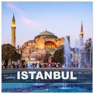 Turkey - Istanbul (Wall Calendar 2026 12 × 12 Inch) CALVENDO 12 Month Wall Calendar