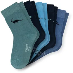 SCHIESSER Jungen Socken, 5er Pack - "Legwear Kids", Muster, Baumwolmischung Blau-Mix / 31-34