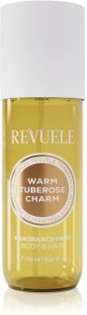 Revuele Warm Tuberose Charm Fragrance Mist névoa perfumada para corpo e cabelo para mulheres 150 ml. Warm Tuberose Charm Fragrance Mist