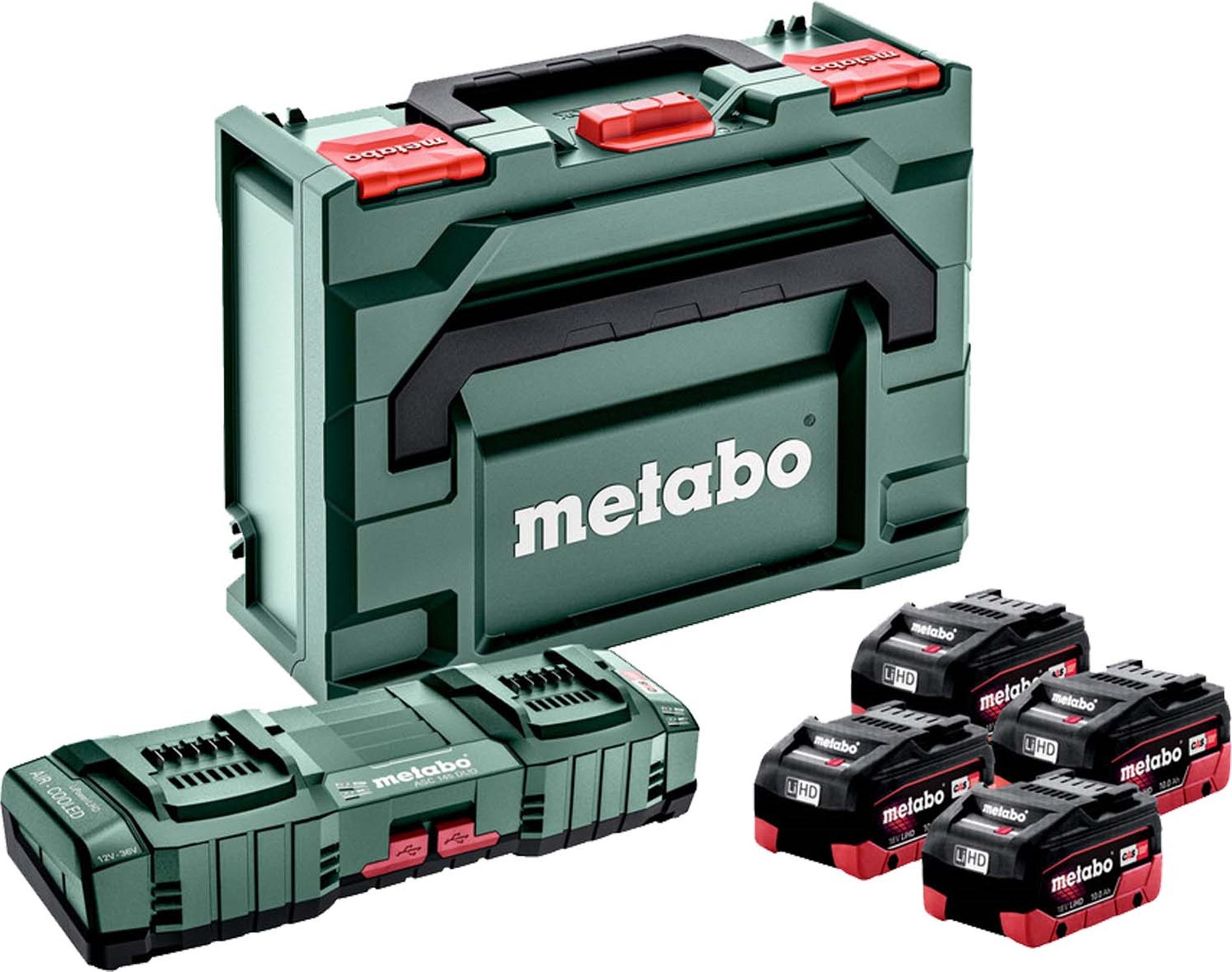 Metabo 685143000, Akku, Metabo, Universal, Schwarz, Rot, 4 Stück(e)