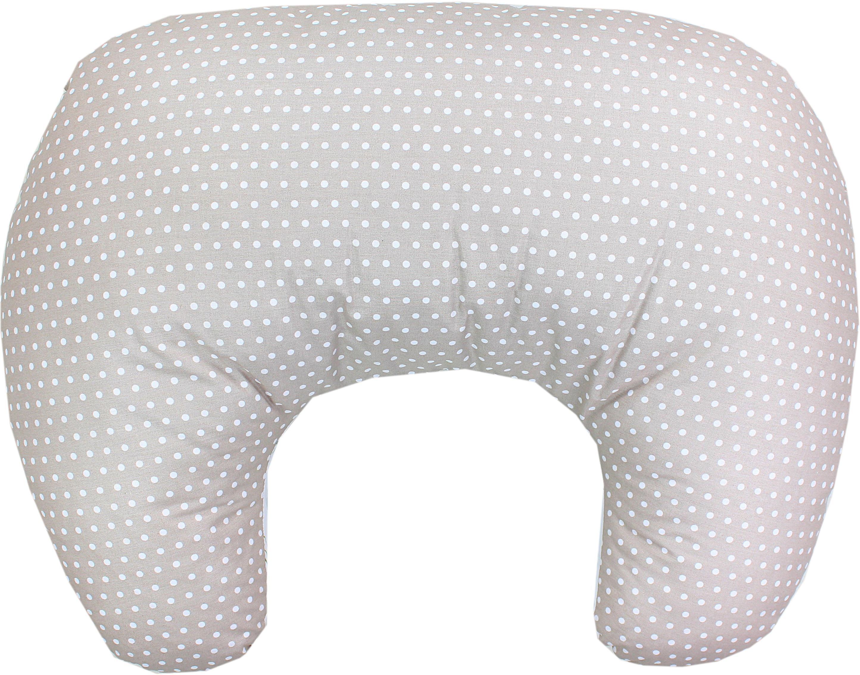 Stillkissen TUPTAM "Stillkissen Baby Stillkissen Klein mit Baumwoll-Bezug", Baby, gelb (safari, löwe, braun, blätter, grün), Obermaterial: 100% Baumwolle CO., Funktionskissen Stillkissen