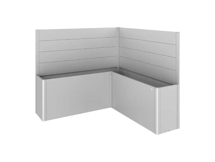 Sichtschutz Belvedere, Biohort, silber, Metall
