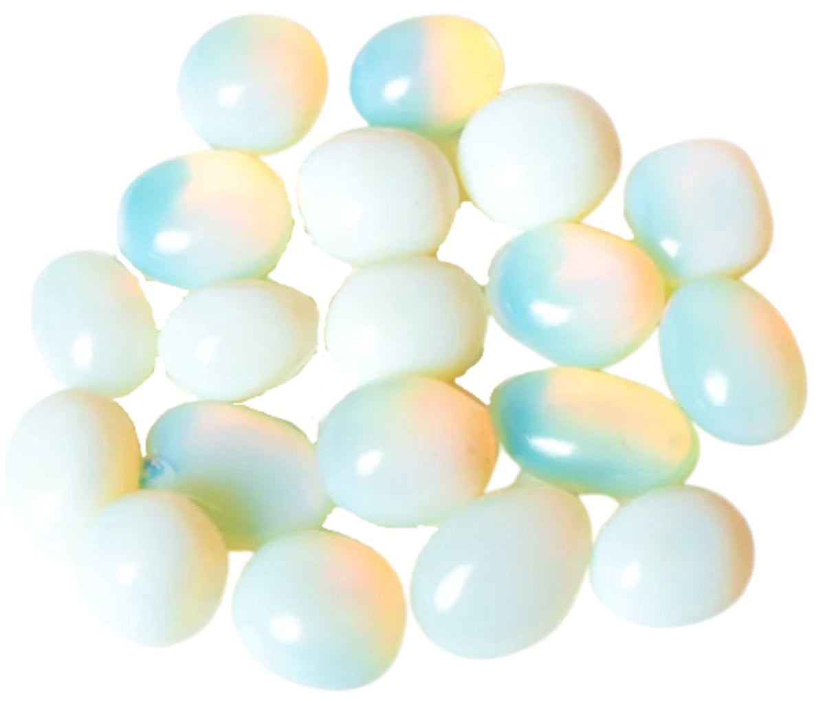Set van 3 natuurlijke opaliet trommelstenen