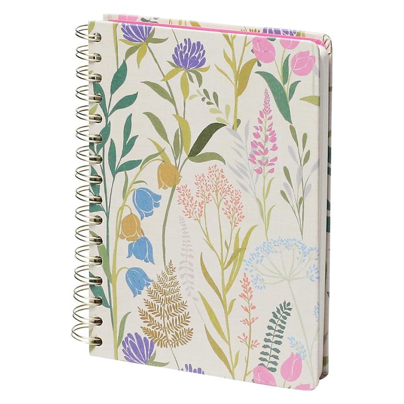 Rössler Notizbuch Wild Flowers DIN A5 240 Seiten blanko (A5, Blanko, Harter Einband) (75728109)