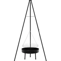 vidaXL, Feuerschale, Lagerfeuer Dreibein (92 cm)