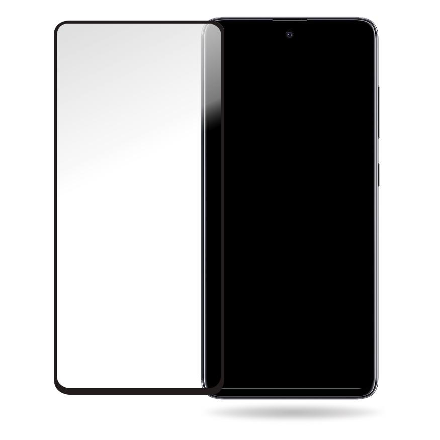 Mobilize Schwarzer Rahmen Glas (Samsung Galaxy A51) (MOB-FCSGSPB-GALA51)