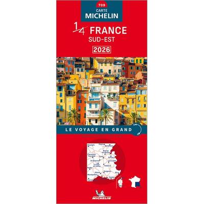 KN.France Sud-Est 709 166976, Karte von Michelin, Michelin, 978-2-06-726976-7