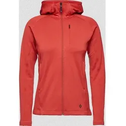 BLACK DIAMOND Damen Kapuzensweats W FACTOR HOODY, Größe L in Orange Orange
