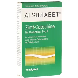 Alsidiabet Zimt-catechine F.diab.typ II 30 St