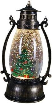 Uplift Essentials Acrylic Crystal Ball Lantern & Holiday Landscape Decor christmas Tree